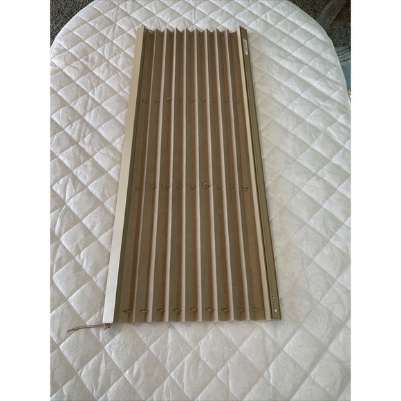 UNITED SHADE 38’’ W X 17’’ H 1" PLEAT SAHARA COLOR RV PLEATED SHADES NEW 😀 - Picture 1 of 14